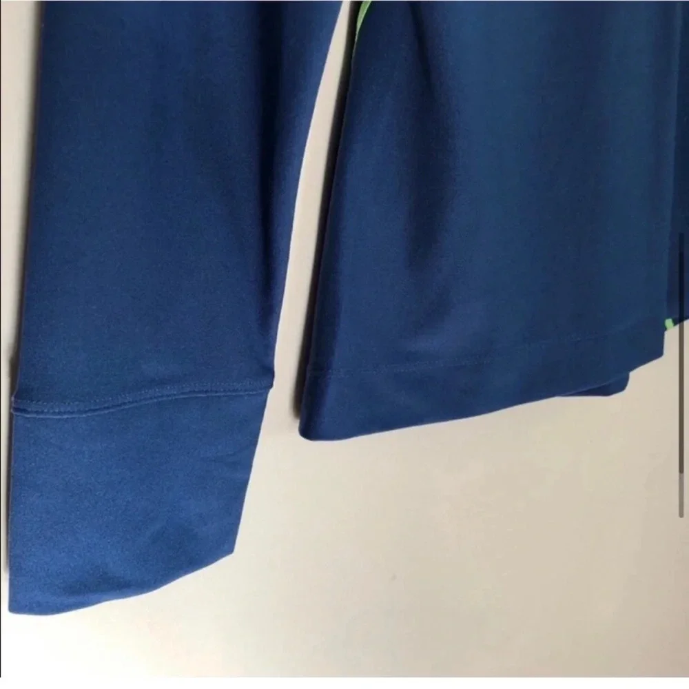 Nike Long Sleeve Golf Shirt Collared Blue Small Women’s Womens S